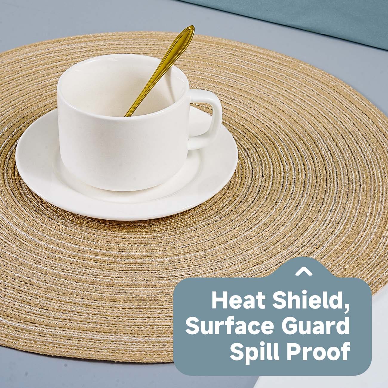 placemat 6970992289681-coffee brown